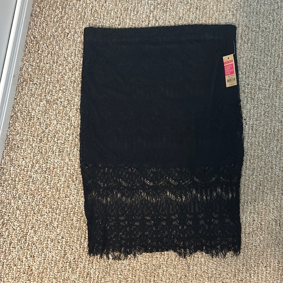 Black Lace Ardene Skirt NWT - Picture 1 of 9